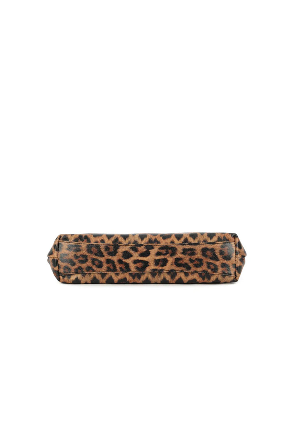 Gold Leopard Clutch Bag