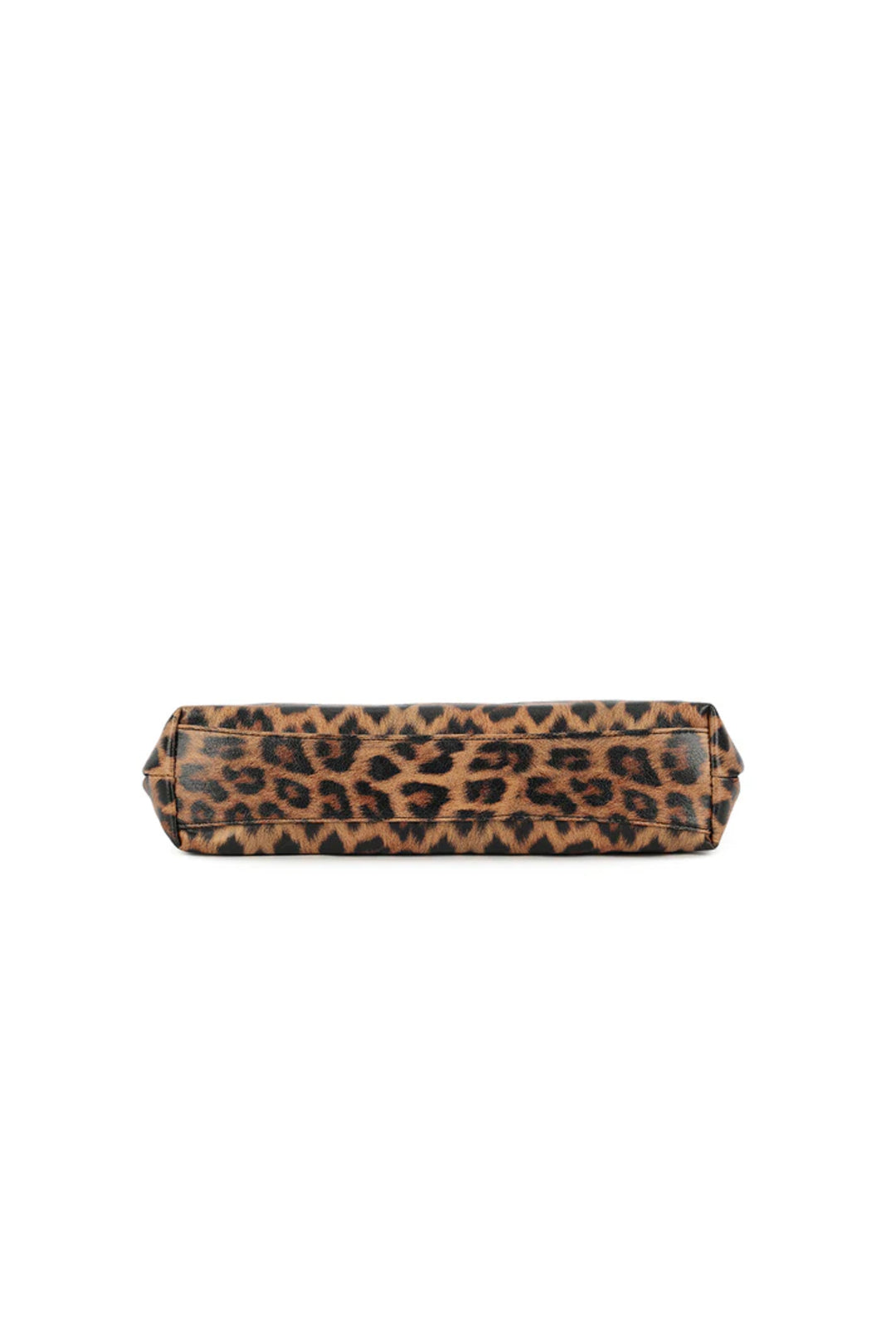 Gold Leopard Clutch Bag